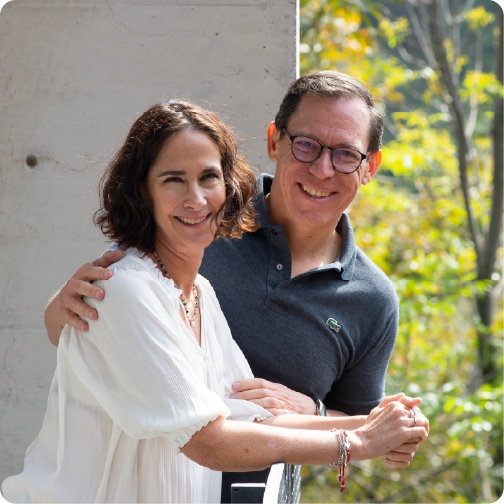 Equipo de Tindala: Javier Sánchez Carranza y Bernarda Pérez Conde